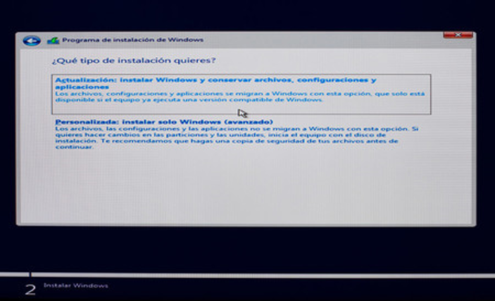 Actualizaciones Windows