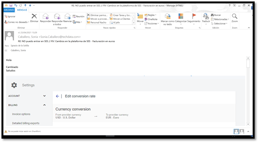 Verificación del remitente de correo